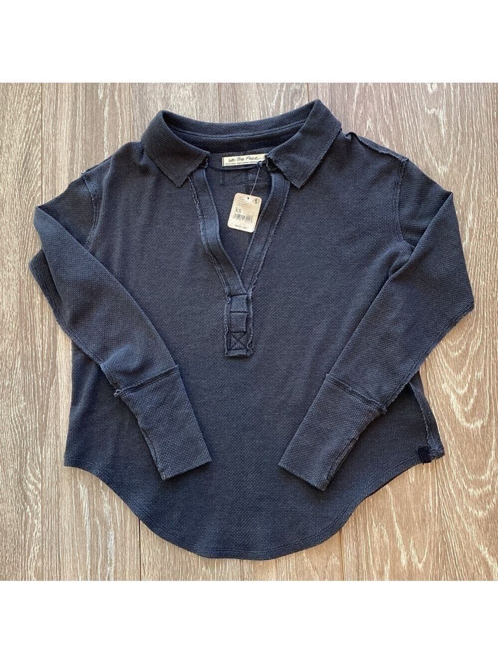Free People NWT Anakin Thermal Top - Picture 8 of 10